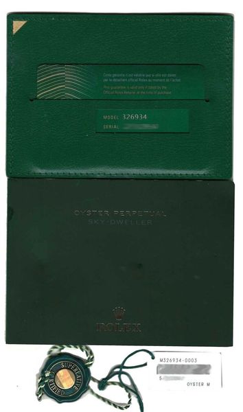 Rolex Sky-Dweller 326934